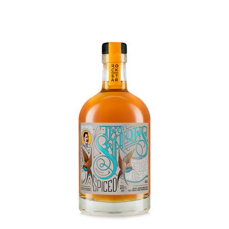 Two Swallows Citrus & Salted Caramel Spiced Rum 50cl