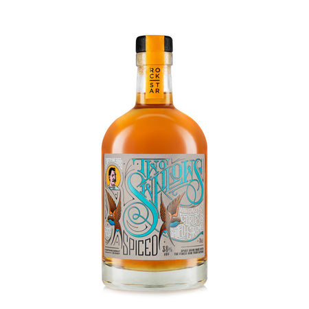 Two Swallows Citrus & Salted Caramel Spiced Rum 70cl