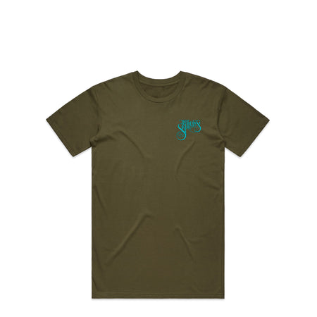 Two Swallows T-Shirt – Khaki
